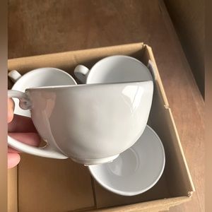 Juliska Quotidien Coffee cups set of 4